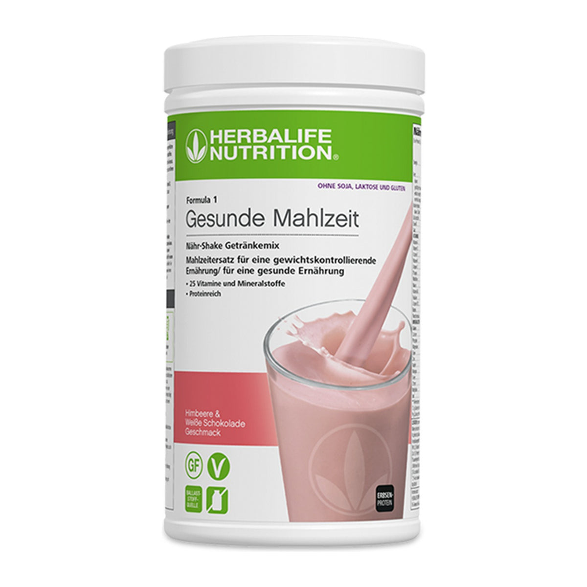 formula 1 shake frei von soja laktose und gluten himbeere weisse schokolade