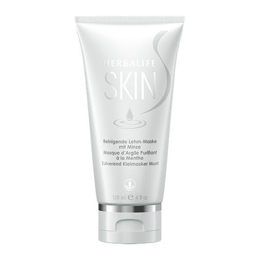 reinigende lehm maske mit minze