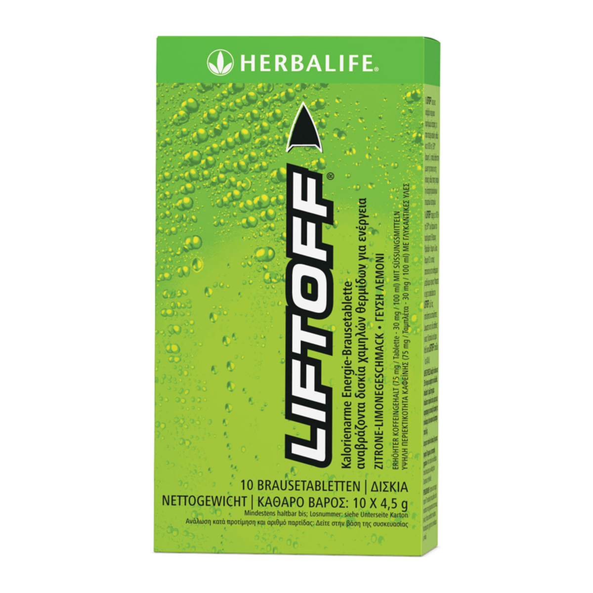Liftoff Brausetabletten Zitrone-Limette