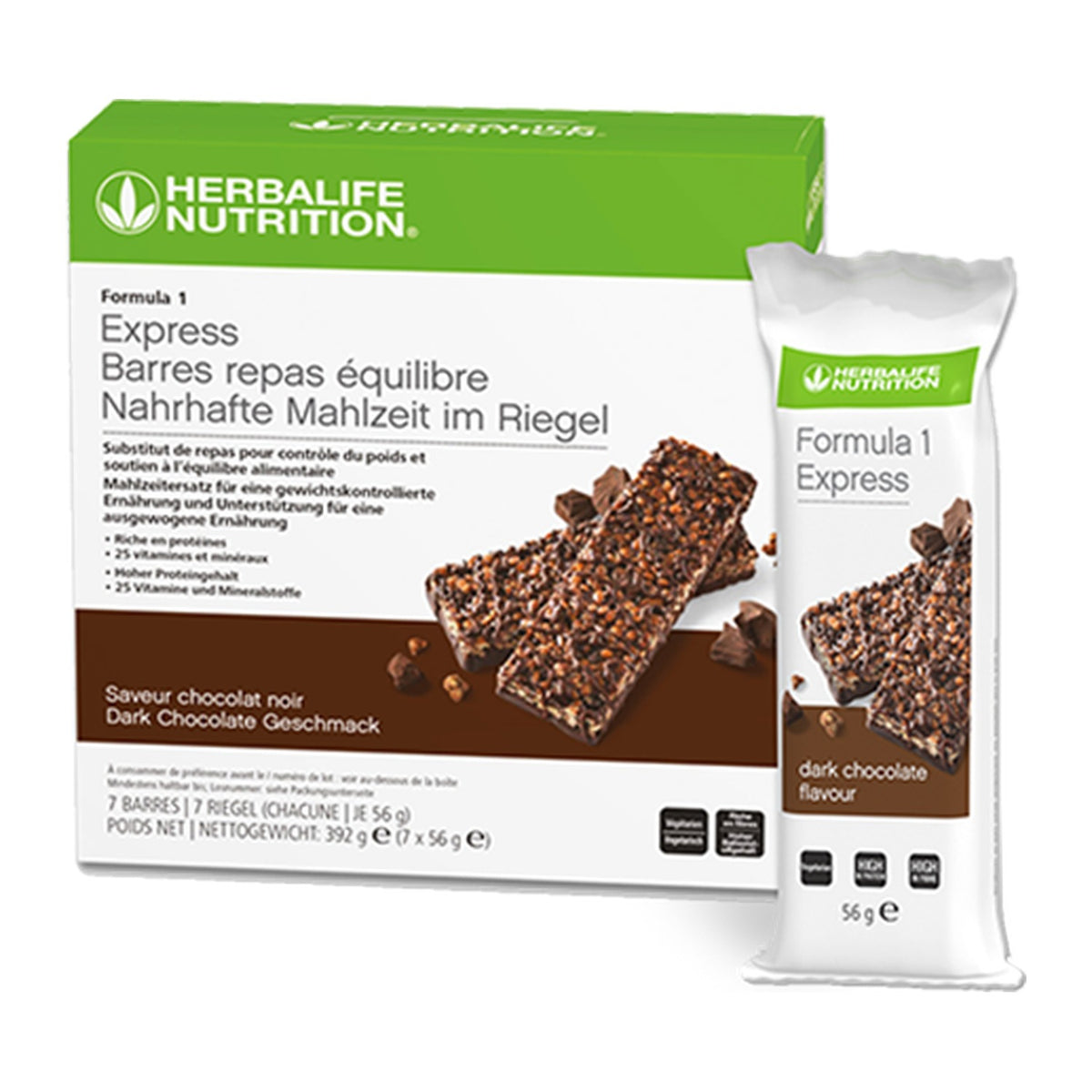 formula 1 express riegel zartbitter 7 stueck