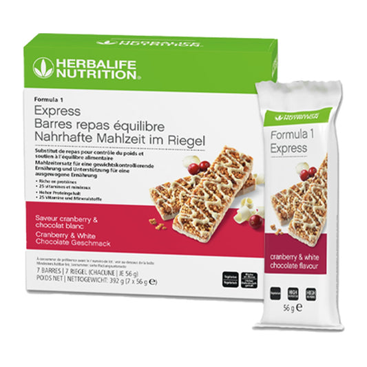 formula 1 express riegel cranberry und weisse schokolade