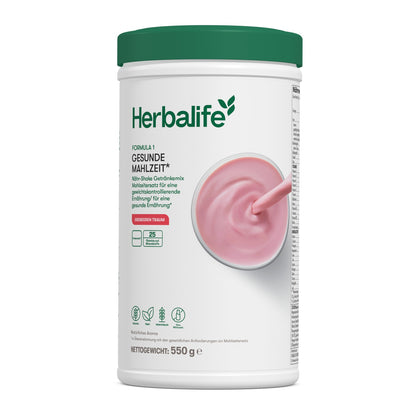 Formula 1 Shake – Gesunde Mahlzeit — Erdbeeren-Traum